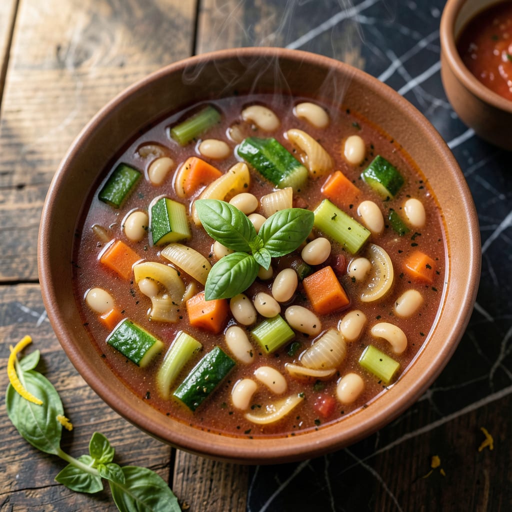 Spaghetti Factory Minestrone Soup Recipe: Hearty Vegetable Medley in Every Spoon detailed visual guide