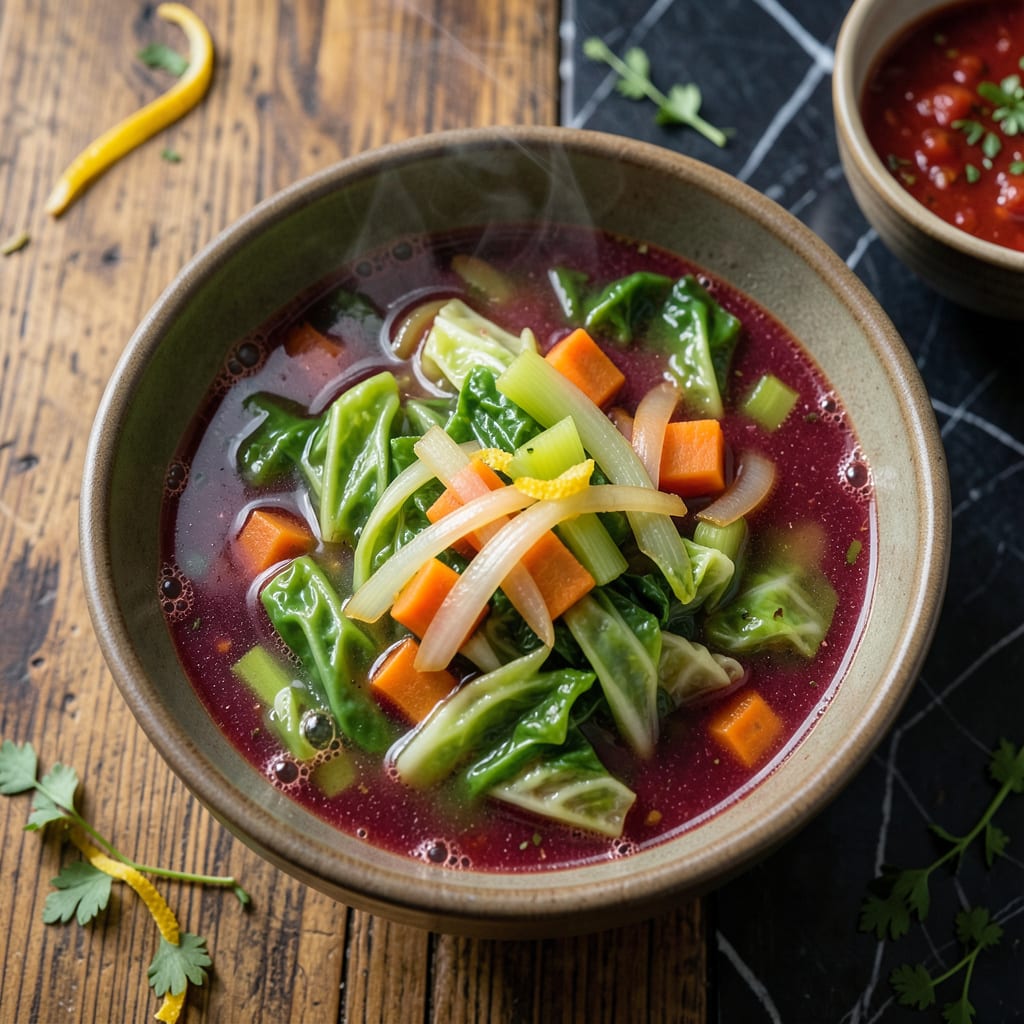 Weight Watchers Cabbage Soup Recipe With V8 Juice: Zero Point Warmth in a Bowl detailed visual guide